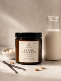 Vela aromática leche caliente