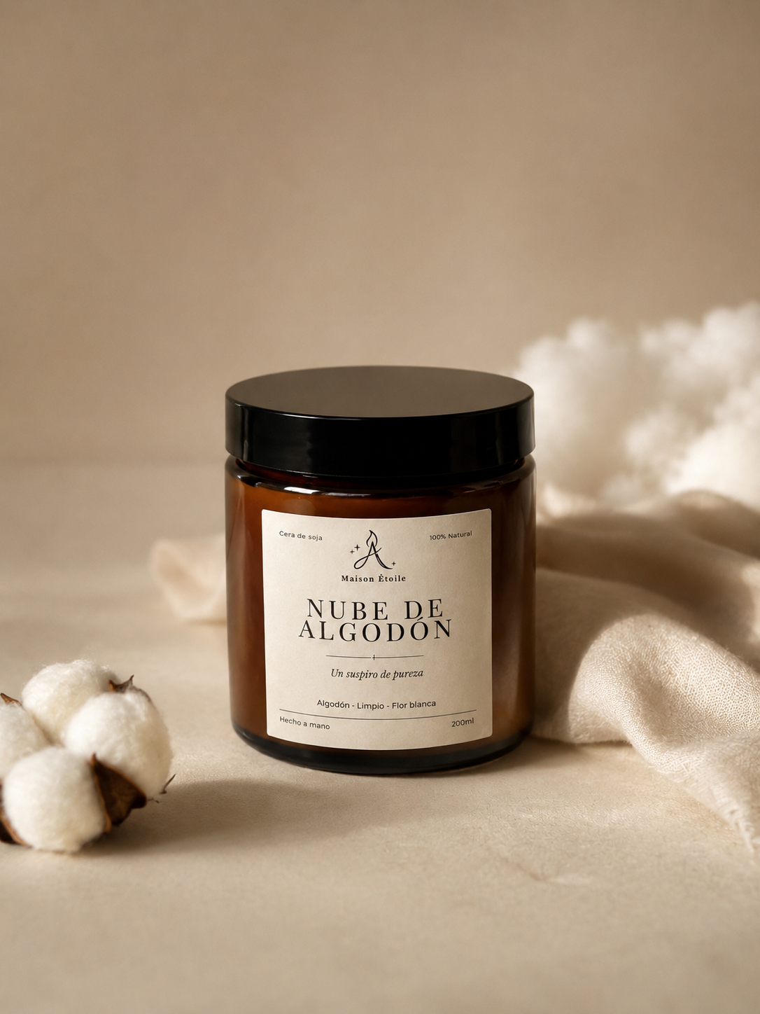 Vela aromática Nube de algodón
