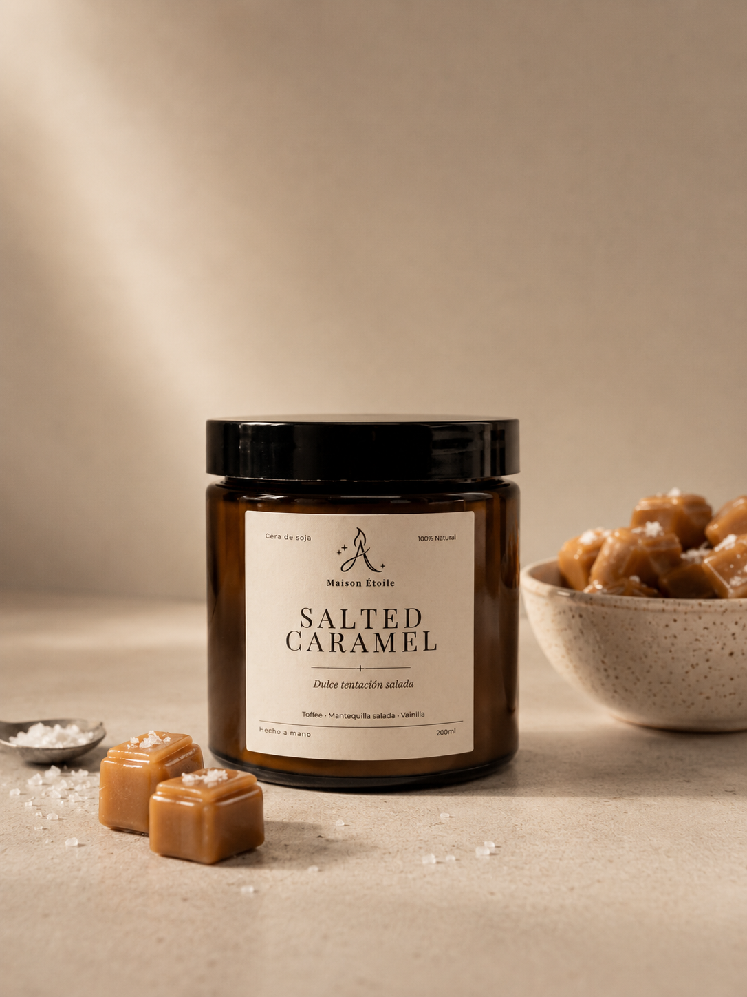 Vela aromática Salted caramel
